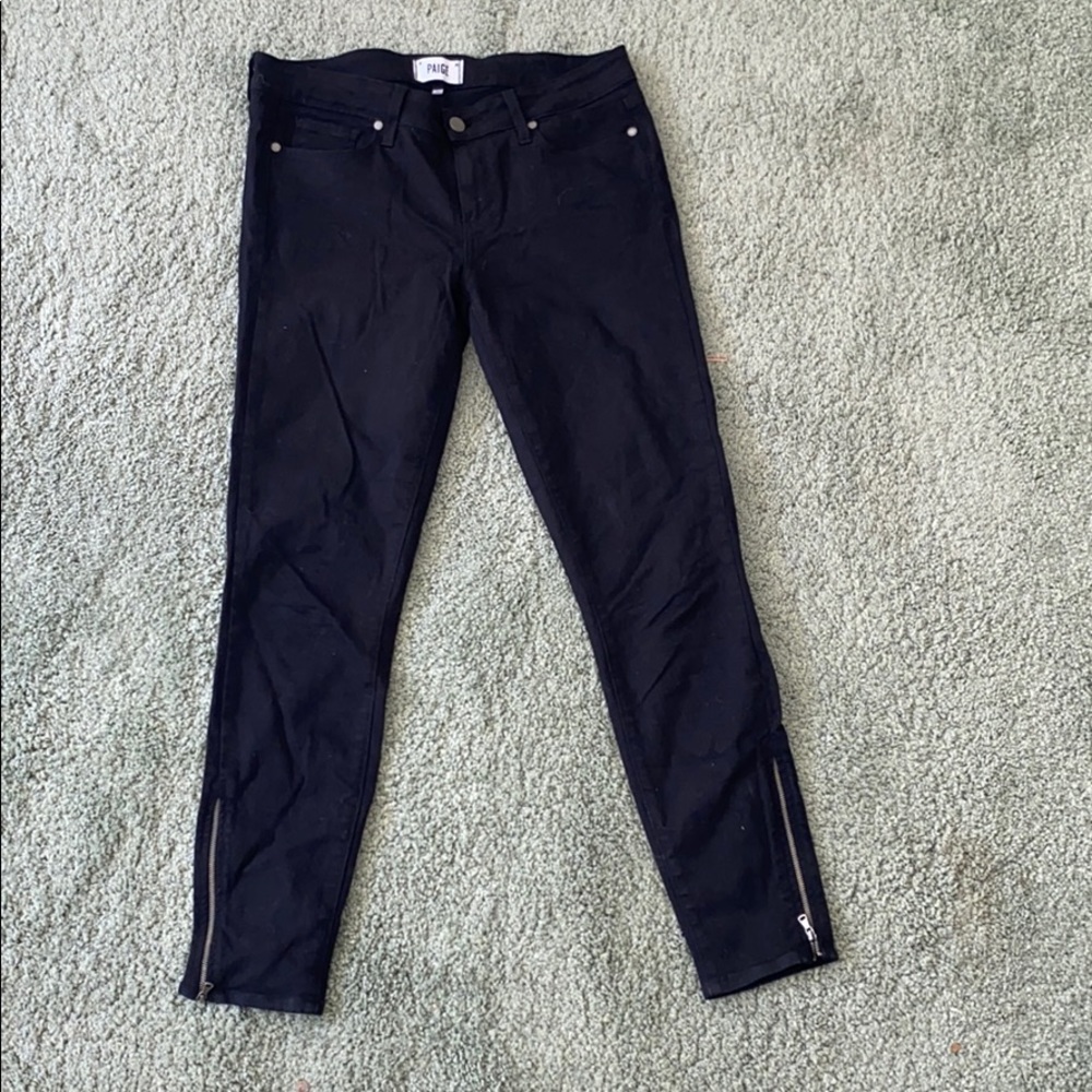 Paige Verdugo Ankle Jeggings black